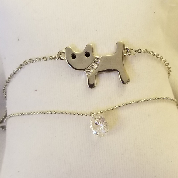 Isabella Robin Jewelry - NWT Double Strand Bracelet Kitty Cat Anklet